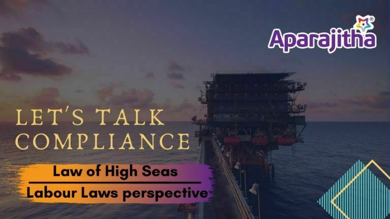 Laws of High Sea and its effect on labour law focused on indutries like Oil rigs, petroleum refineries etc.